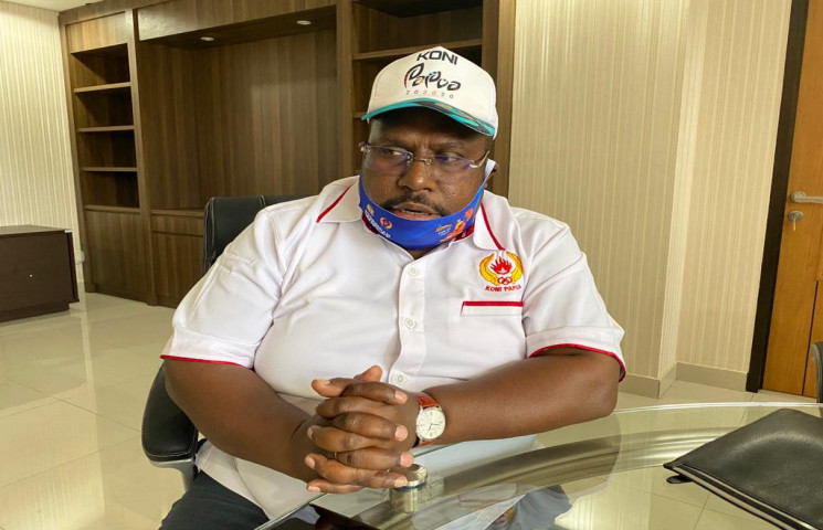 Kenius Kogoya : Pengurus KONI Segera Berdinas di Kantor Baru